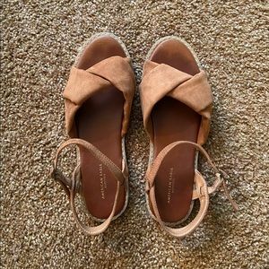 American Eagle Suede Sandals